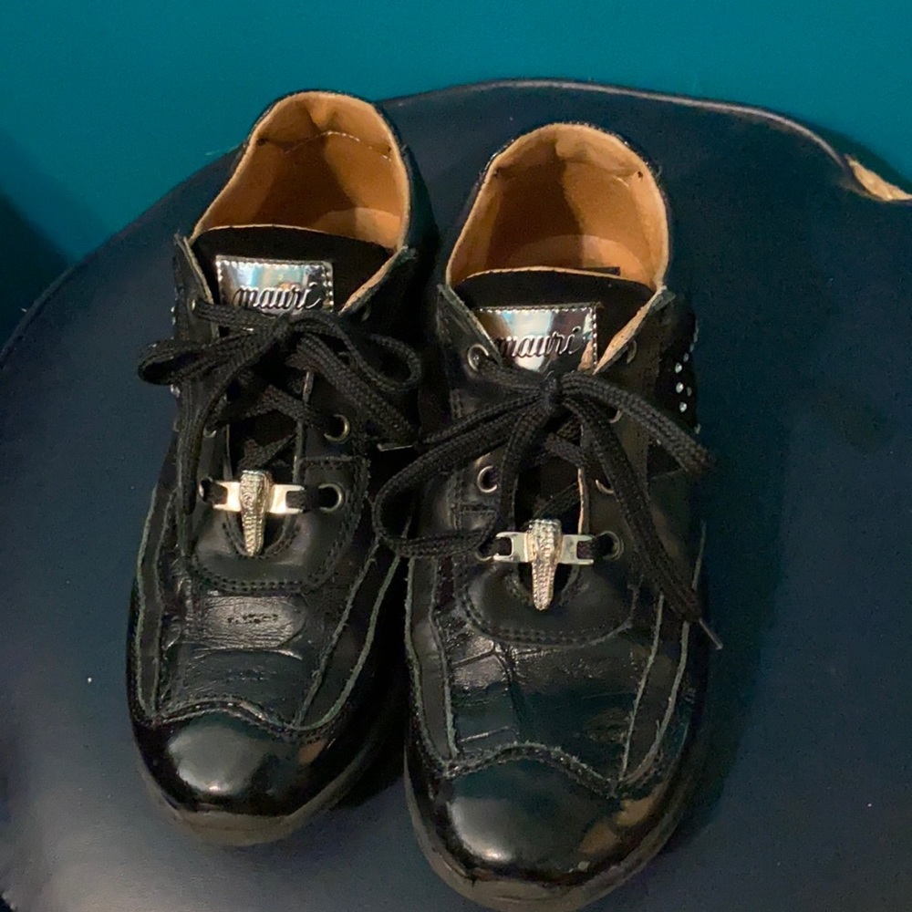 Mauri Boys Italian alligator shoes Size 2